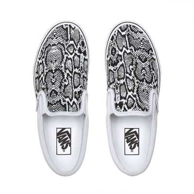 Vans Python Classic Slip-On - Kadın Slip-On Ayakkabı (Beyaz)